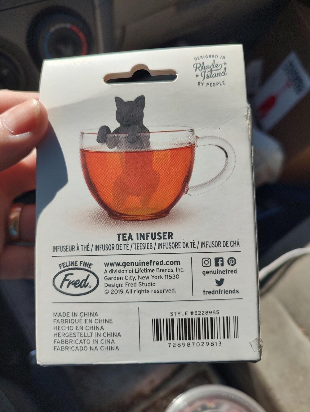 Cat Tea Infuser - Picture 2 of 7